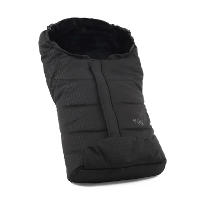egg® 3 Footmuff - Houndstooth Black - Black