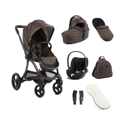 egg® 3 Stroller Luxury Special Edition 7 Piece Bundle with Cybex Cloud T Car Seat