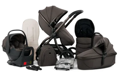 Egg (BabyStyle) Egg3 Complete Pushchair Bundle with Shell 360 Car Seat - Mink
