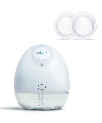 Elvie Electric Breast Pump With Catch Collection Cups - White