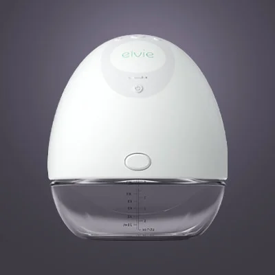 Elvie Double Electric Breast Pump - Single / Single (Inklusive Schalen 21/24mm)