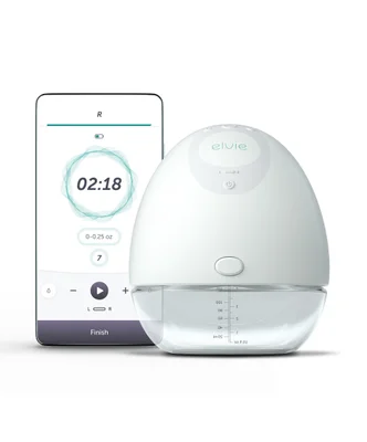 Elvie Single Electric Breast Pump - White