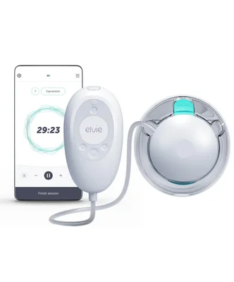 Elvie Stride 2 Single Electric Breast Pump & Elvie Breast Milk Storage Bags