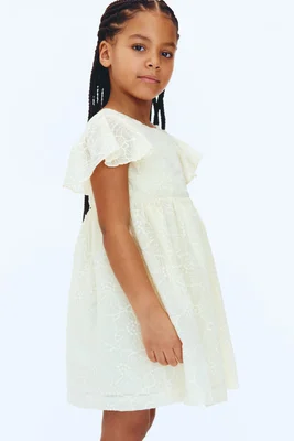 Embroidered dress - Default