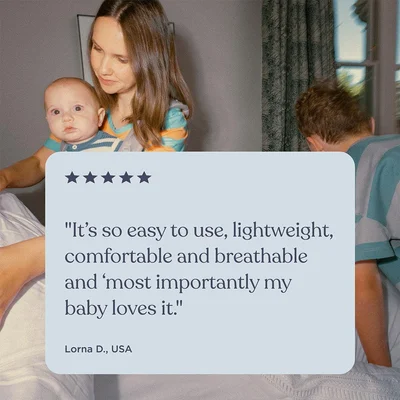 Ergobaby Baby Carrier, 4-Position Omni 360 Cool Air Mesh for Newborn to Toddler (0-3 yrs), Ergonomic Child Carrier & Backpack, Pearl Grey — image 11