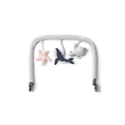 Ergobaby Evolve Bouncer Toy Bar - Ocean Wonders - Grey