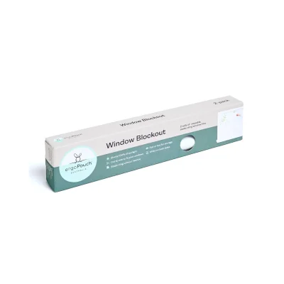 ergoPouch Blackout Blinds - 2 Pack - White - White