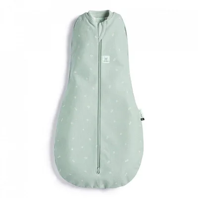 ergoPouch Organic All Year Cocoon Swaddle Sleeping Bag - Sage - 1.0 TOG - Sage