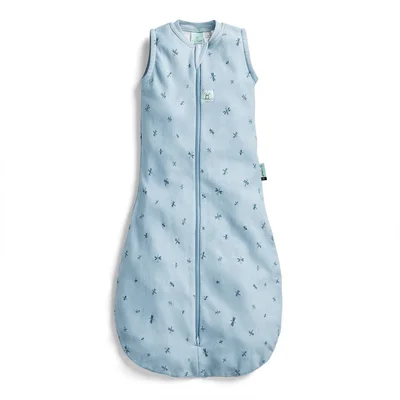 ergoPouch Organic All Year Sleeping Bag - Blue Dragonflies / 8-24m