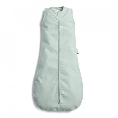 ergoPouch Organic All Year Jersey Sleeping Bag - Sage - 1.0 TOG - Sage