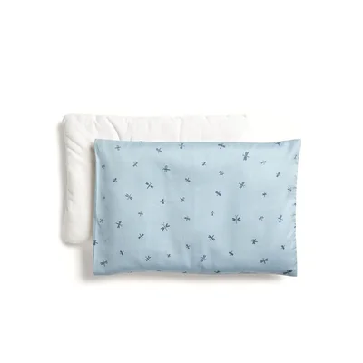 ergoPouch - Organic Toddler Pillow & Case - 0.3 TOG - Pink Daisies