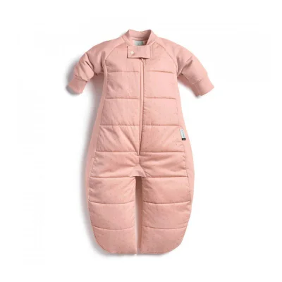 ergoPouch Organic Winter Long Sleeved 2 in 1 Child Sleeping Suit Bag - 2.5 TOG - Daisies