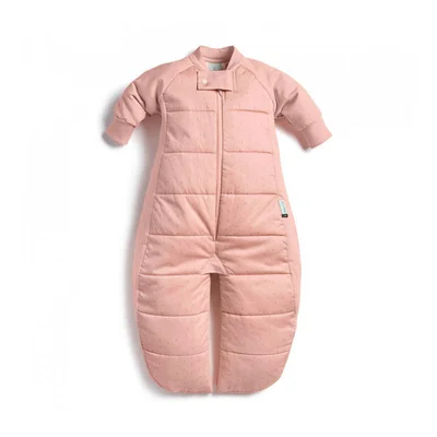 ergoPouch Organic Winter Long Sleeved 2 in 1 Child Sleeping Suit Bag - 2.5 TOG - Daisies