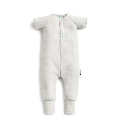 ergoPouch Organic Winter Long Sleeved Sleep Onesie - Grey Marle / 12-24m