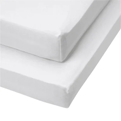 Essentials Cot Fitted Sheets 2pk