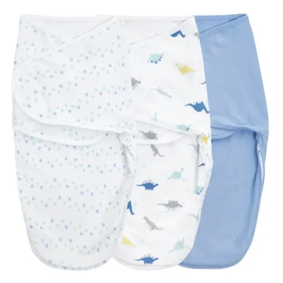 Essentials Wrap Swaddles 3 Pack