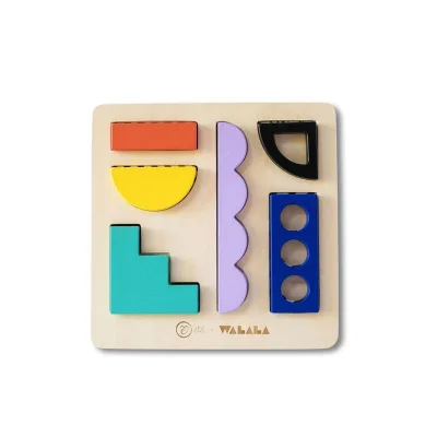 Etta Loves Wooden Puzzle - Multicoloured