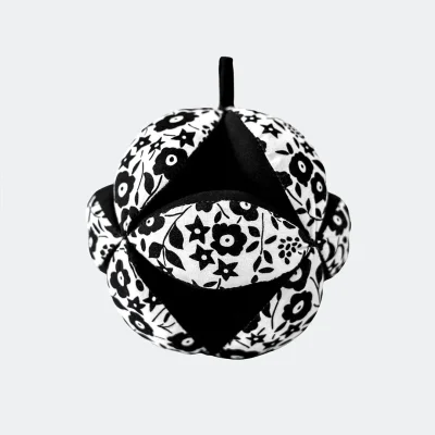 Etta Loves x LIBERTY Sensory Grasp Ball - Black & White