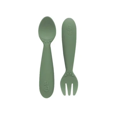 Ezpz Mini Utensils - Olive