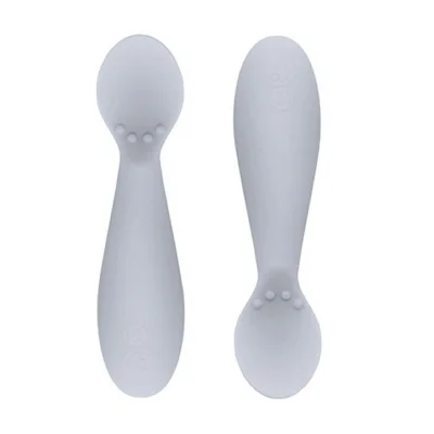 Ezpz Pack of 2 Tiny Spoons - Grey