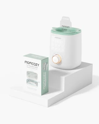 Feeding & Clean Bundle – Nutri Bottle Warmer and Bottle Brush Set | Ship to: EU