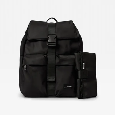 Finnson Elise Eco Changing Backpack - Black