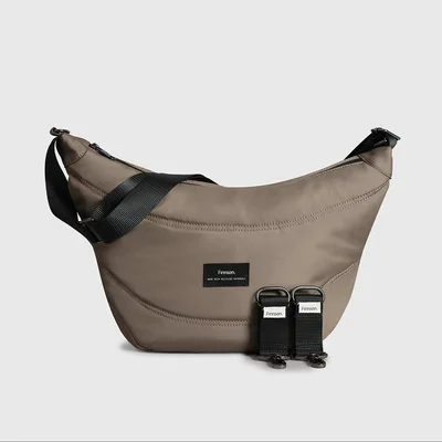 Finnson OSMA Eco Stroller Organiser with Stroller Clips - Mocha