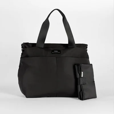 Finnson Sigrid Eco Changing Tote Bag - Black / One Size