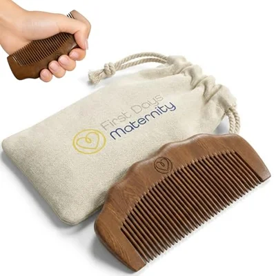 First Days Maternity Birth Buddy Comb Drug Free Labour Pain Relief - Brown / One Size