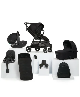 Flip XT³ Pushchair Bundle with Maxi-Cosi Pebble 360 Pro² Car Seat (8 Pieces) – Ink