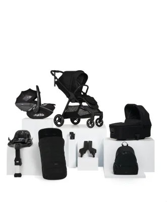 Flip XT3 Pushchair Bundle with Maxi-Cosi Pebble Slide Pro Car Seat & Base (8 Pieces) - Ink