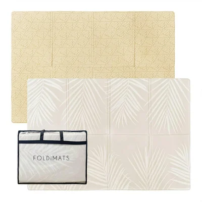 FOLDiMATS Playmat 130x190cm - Palm Scandi / 130x190cm