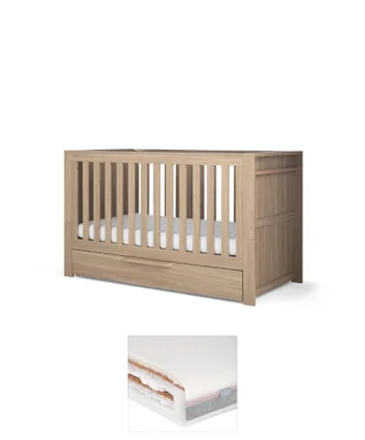 Franklin Cotbed & Luxury Hybrid Twin Mattress Bundle