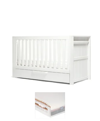 Franklin Cotbed & Luxury Hybrid Twin Mattress Bundle