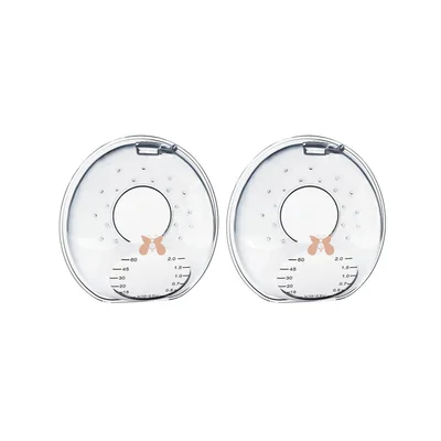 Fraupow Breast Milk Savers - 2 Pack - Clear