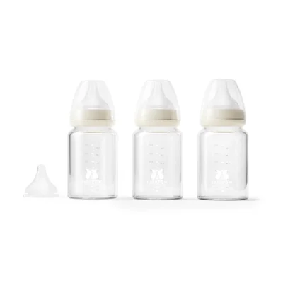 Fraupow Combi-Feed Glass Baby Bottles