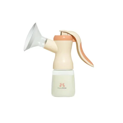 Fraupow Squeeze Manual Breast Pump - Clear