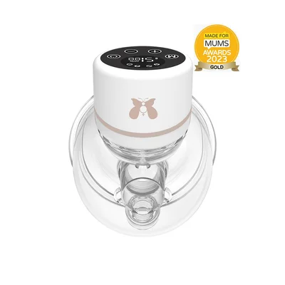 Fraupow Wearable Hands-Free Breast Pump - Clear,white