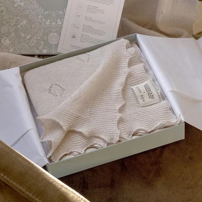 Baby Blanket | G.H.Hurt & Son X Avery Row Cashmere Shawl