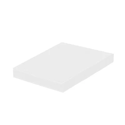 Gaia Baby Gaia Serena Mini Cot Bed Extension Mattress - 1 Piece + Cover - White