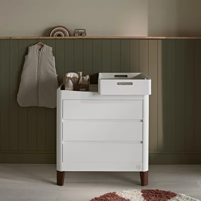 Gaia Baby Serena Dresser - White — image 3