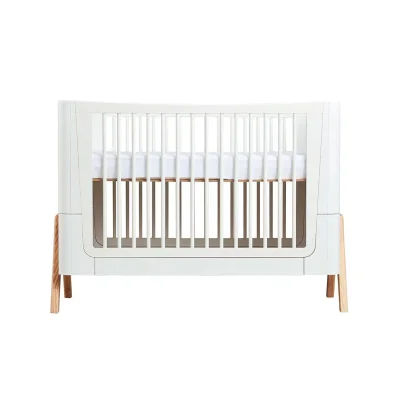 Gaia Hera Complete Sleep Cot Bed - Scandi-White + Natural - Without Mattress — image 5