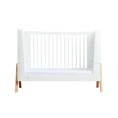 Gaia Hera Complete Sleep Cot Bed - Scandi-White + Natural - Without Mattress — image 7