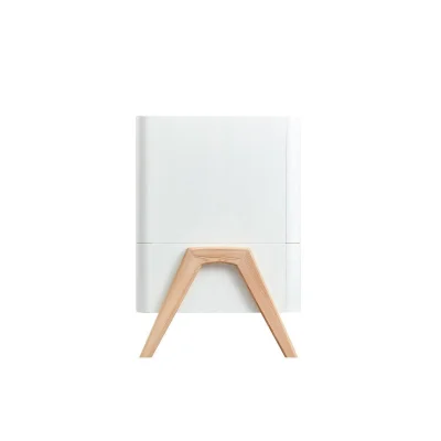 Gaia Hera Complete Sleep Cot Bed - Scandi-White + Natural - Without Mattress — image 10