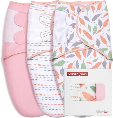 GLLQUEN BABY Baby Swaddle Wraps