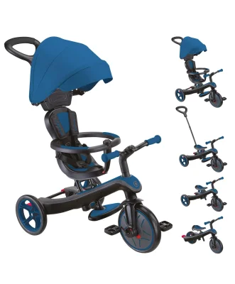 Globber Explorer Trike 4 in 1 – Royal Blue