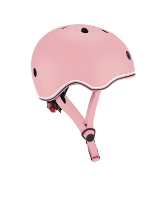 Globber GO-UP Light Up Bike Helmet - Pastel Pink