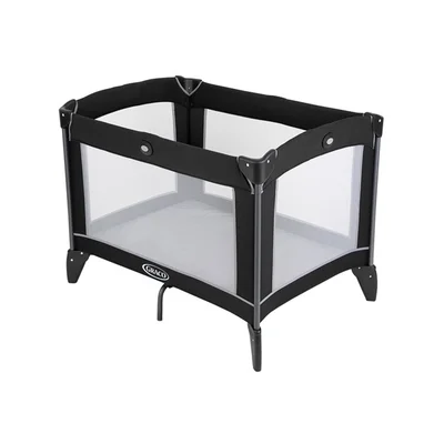 Graco Compact Travel Cot - Black/Grey