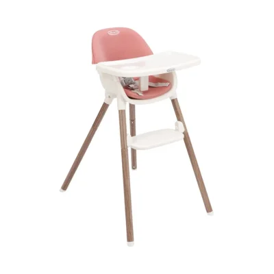 Graco Presti 3-in-1 Highchair - Dusty Rose