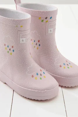 Grass & Air Colour-Revealing Wellies - Navy - 4 UK - 9 UK